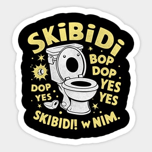 Skibidi Toilet Sticker
